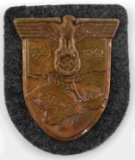 WWII GERMAN THIRD REICH KRIM SLEEVE SHIELD