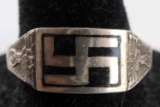 WWII GERMAN THIRD REICH GUSTAPO & SD RING