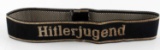 WWII GERMAN HITLER YOUTH HITLERJUGEND CUFF TITLE