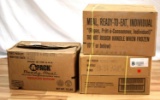 3 BOXES OF 12 FLAMELESS MRE MEALS READY TO EAT