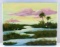 FLORIDA WILDLIFE LANDSCAPE PAINTING BY HOLLAND