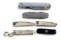 LOT OF 6 ASSORTED FOLDING POCKET KNIVES KNIFE TOOL