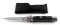 ITALIAN MADE AKC SWITCHBLADE KNIFE BLACK & WHITE