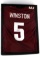 SIGNED JAMEIS WINSTON FSU NUMBER 5 JERSEY W COA