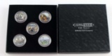 CIVIL WAR 150 YEARS PAINTED KENNEDY HALF DOLLARS