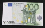 100 EUROS CURRENT PAPER CURRENCY BANKNOTES