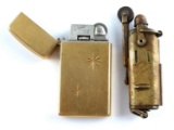 WWI TRENCH LIGHTER & SCRIPTO BUTANE