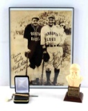 LOT OF BABE RUTH MEMORABILIA  WITH BUST & KNIFE