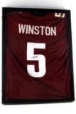 SIGNED JAMEIS WINSTON FSU NUMBER 5 JERSEY W COA