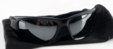 BLACK OAKLEY VALVE SUNGLASSES PROTECTIVE CASE