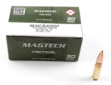 50 ROUNDS OF MAGTECH .300 AAC BLACKOUT AMMUNITION