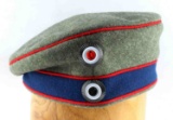 WWI PRUSSIAN MILITARY MEDICAL FIELDMUTZE HAT