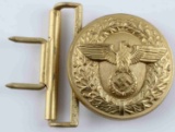 WWII THIRD REICH LEADER POLITICIAN BELT BUCKLE