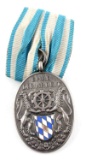 WWII BAVARIAN 25 YEAR LOYAL INDUSTRY SERVICE MEDAL