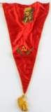 RUSSIAN USSR VLADIMIR LENIN PENNANT FLAG