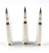 2 OZ .999 FINE SILVER BULLET 7.62MM NATO LOT OF 3