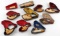 LOT OF 10 MEERSCHAUM PIPES IN CASE 2 WITH NO STEM