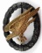 WWII GERMAN THIRD REICH PARATROOPER BADGE ZINC