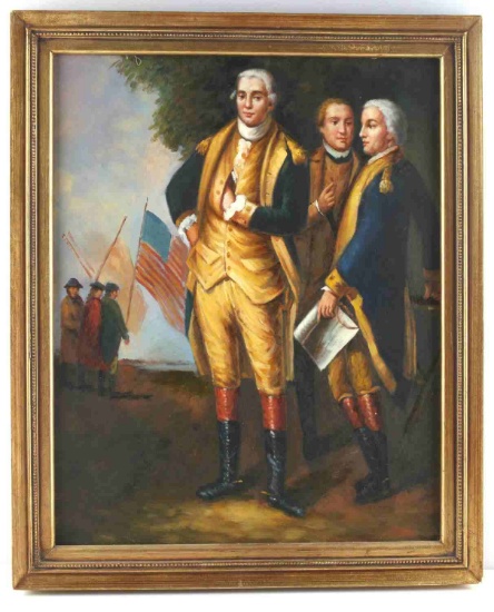 AFTER CHARLES PEALE GEORGE WASHINGTON YORKTOWN