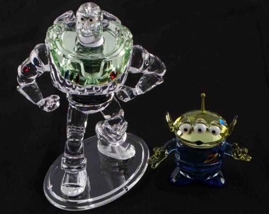 SWAROVSKI BUZZ LIGHTYEAR DISNEY CRYSTAL FIGURINE
