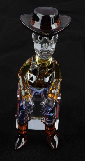 SWAROVSKI SHERIFF WOODY TOY STORY CRYSTAL FIGURE