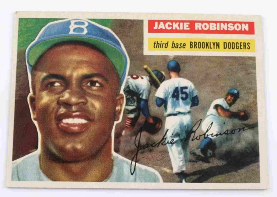 1955 JACKIE ROBINSON TOPPS #30 BASEBALL CARD