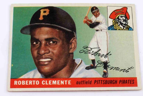 1955 ROBERTO CLEMENTE #164 TOPPS ROOKIE CARD