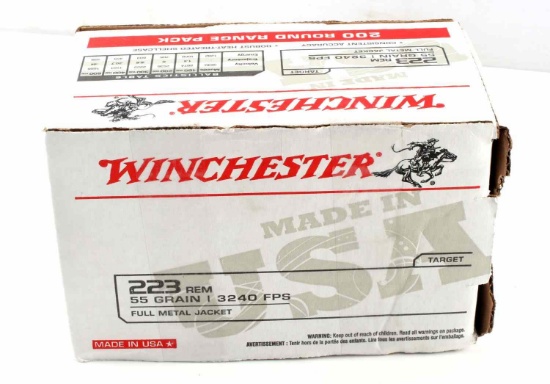 200 ROUNDS OF 223 WINCHESTER AMMUNITION 55 GRAIN