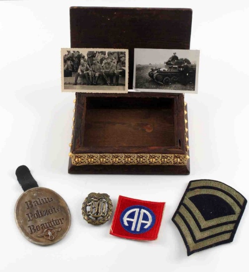 WWII G.I. BRING BACK ITEMS RUSSIAN THIRD REICH U.S
