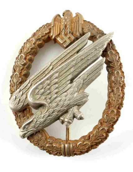 WWII GERMAN THIRD REICH ARMY PARATROOPER BADGE