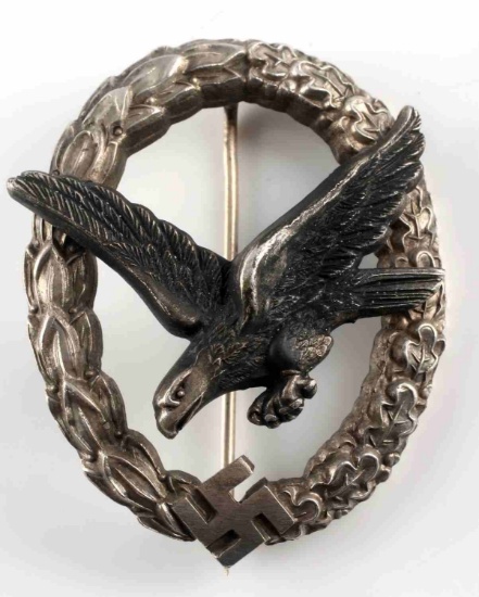 WWII GERMAN THIRD REICH GUNNERS BADGE DRESDEN