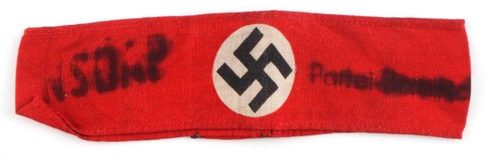 WWII GERMAN NSDAP PARTY CUFF TITLE DETACHMENT