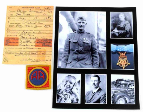 SGT. ALVIN YORK WWI 82ND DIVISION MILITARY PATCH