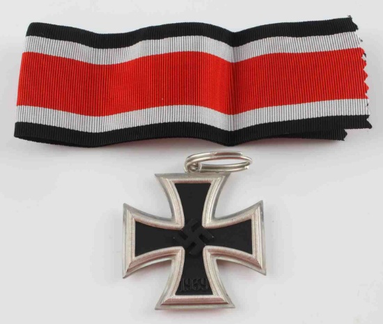 WWII THIRD REICH SILVER IRON CROSS ZIMMERMANN