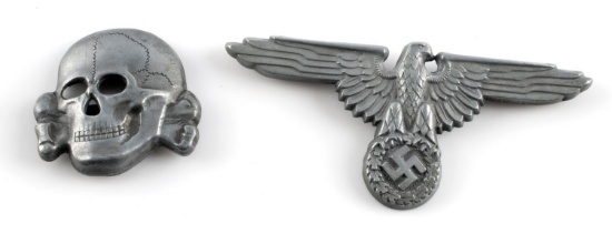 WWII GERMAN THIRD REICH TOTENKOPF REICHSADLER SS