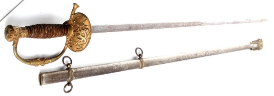 CIVIL WAR GAR ENCAMPMENT GRAND ARMY REPUBLIC SWORD