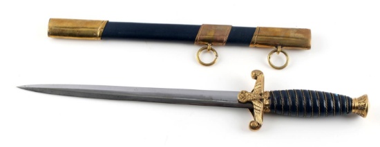 WWII GERMAN REICH WATER CUSTOMS OFFICERS DAGGER