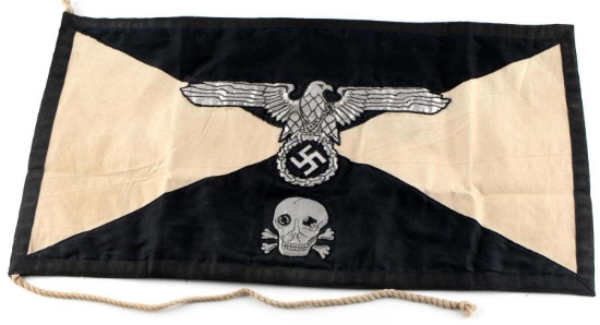 WWII GERMAN SS OBERBAYERN COMMANDERS FLAG