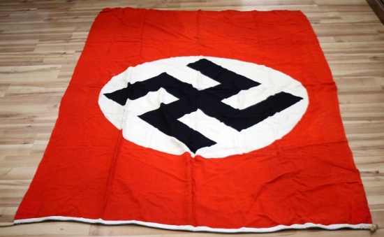 WWII THIRD REICH GERMAN NSDAP PARTY BANNER FLAG