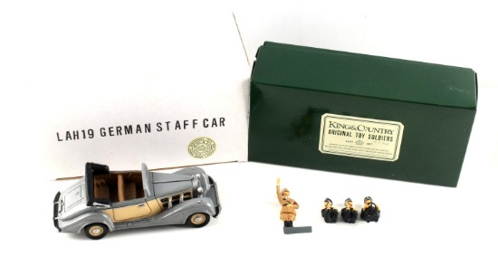 KING & COUNTRY HITLER'S STAFF CAR 5 PIECE