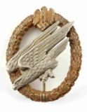 WWII GERMAN THIRD REICH ARMY PARATROOPER BADGE