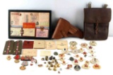USSR SOVIET UNION COLD WAR I.D. HOLSTER BADGES LOT