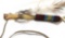 PLAINS INDIAN BEADED BONE WHISTLE 8 1/2 INCHES