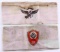 WWII GERMAN REICH GROUP OF 2 LABOR FRONT ARMBANDS