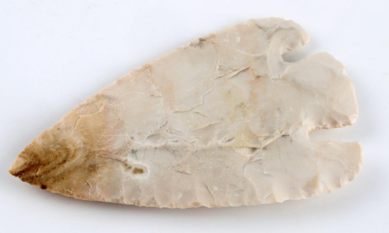 LOST LAKE TYPE ARROWHEAD POINT WHITE CHERT