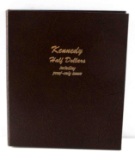 SET OF KENNEDY HALF DOLLARS IN LEATHER BOOK