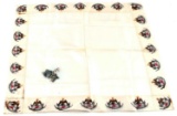 19TH CENTURY PRESIDENT PORFIRIO DIAZ SILK SCARF