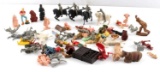 LOT OF OVER 20 PLASTIC MINIATURE TOY FIGURINES
