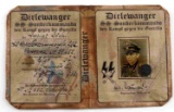 WWII GERMAN REICH ANTI PARTISAN SS AUSWIES BOOKLET