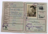 WWII GERMAN THIRD REICH AUSWEIS ID BOOKLET